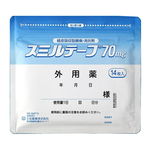 日本三笠製藥強力消炎鎮痛貼 (一包14片)