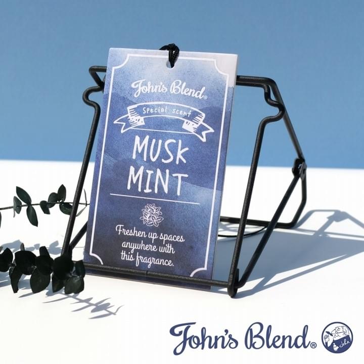 日本John's Blend 吊掛式香氛片 Musk Mint（Limited Item）